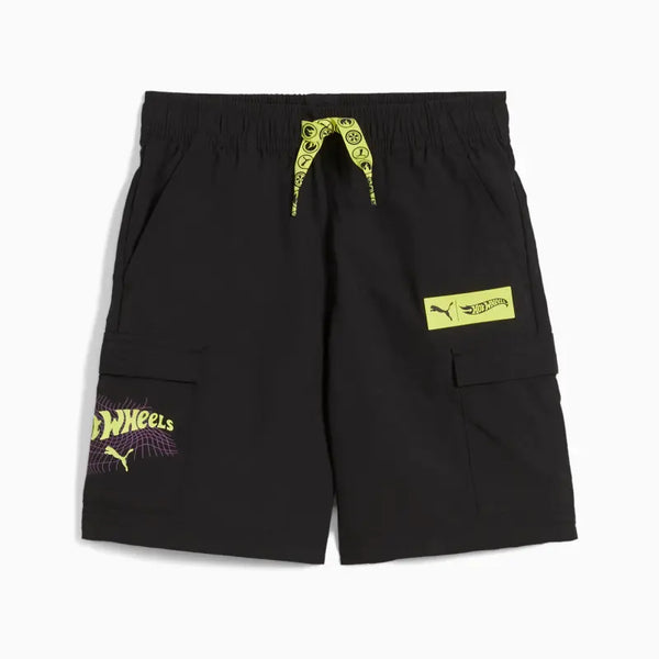 PUMA PRE SCHOOL WOVEN SHORTS | 63007601