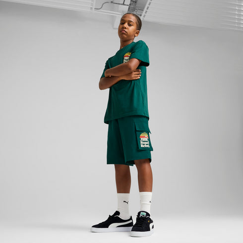 PUMA JUNIOR WOVEN SHORTS | 68515460