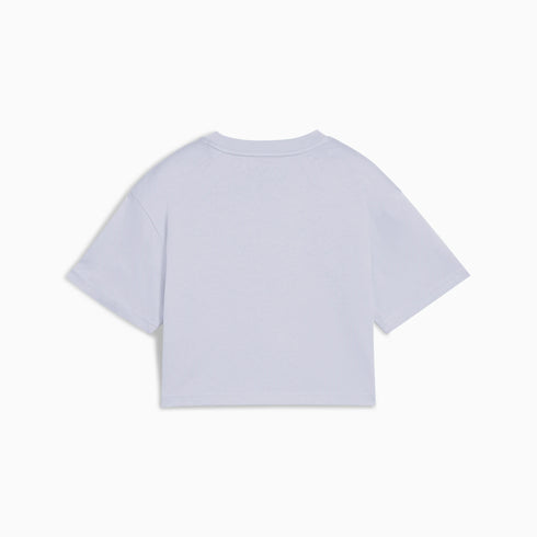 Essentials 2 Colour No. 1 PUMA Logo Short Length T-Shirt Youth